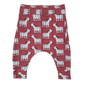 Baggy broekje - Roze zebra